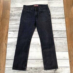 Tommy Hilfiger Black Denim Straight Leg Jeans